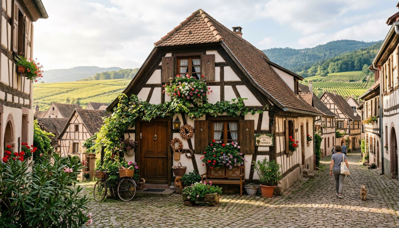 Aufenthalt im Elsass: wenn die Unterkunft zum lokalen Erlebnis wird