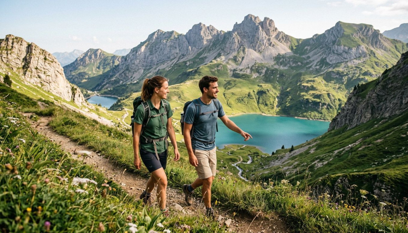 Der See Lac de la Case im Chablais (und der Lac de Darbon?)